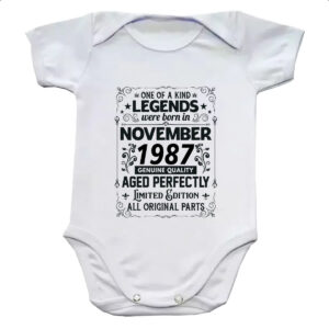 Body infantil Legends Were Born NOV-1987