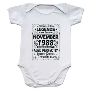 Body infantil Legends Were Born NOV-1988