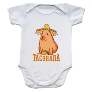 Body infantil Tacobara capivara