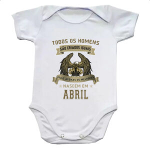 Body infantil Homem Lenda Aguia Abril