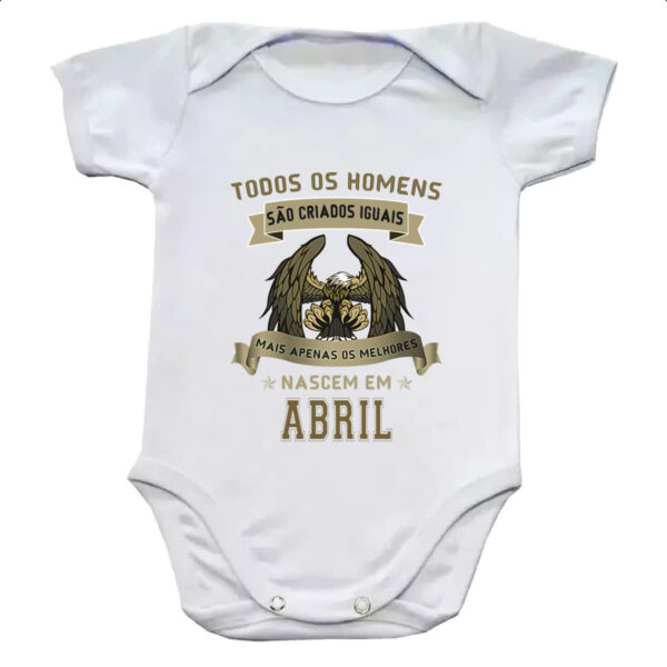Body infantil Homem Lenda Aguia Abril