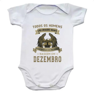 Body infantil Homem Lenda Aguia Dezembro