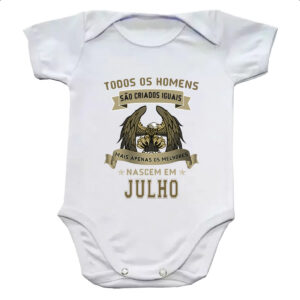 Body infantil Homem Lenda Aguia Julho