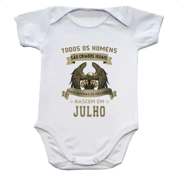 Body infantil Homem Lenda Aguia Julho