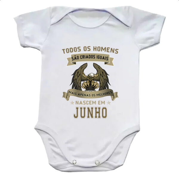 Body infantil Homem Lenda Aguia Junho