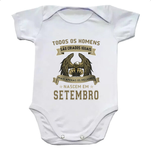 Body infantil Homem Lenda Aguia Setembro