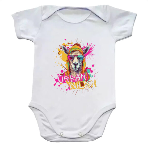 Body infantil Kanguru Urban Wild Watercolor