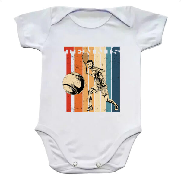Body infantil Tennis retro vintage