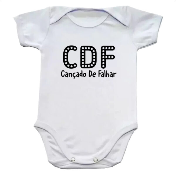 Body infantil CDF Cancado De Falhar