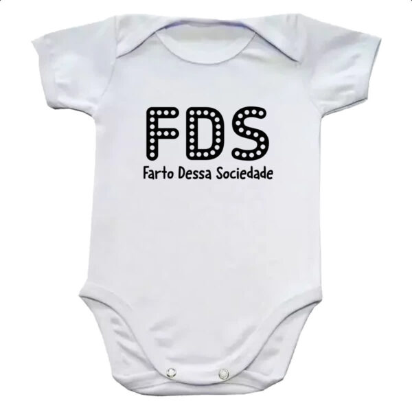 Body infantil FDS Farto Dessa Sociedade