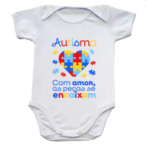 Body infantil Autismo amor encaixa