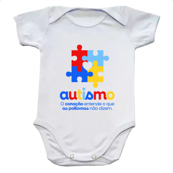 Body infantil Autismo coracao entende