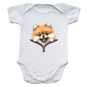Body infantil Spitz Alemao no Ziper