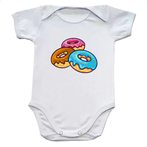 Body infantil Trio Donuts