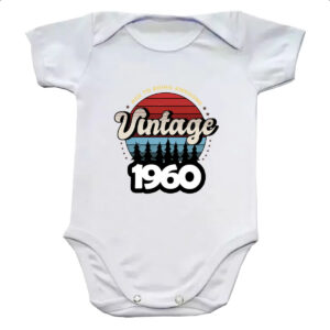 Body infantil Vintage being awesome 1960