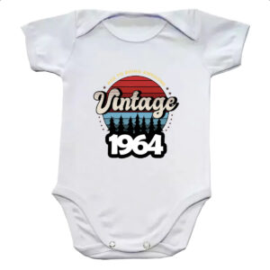 Body infantil Vintage being awesome 1964