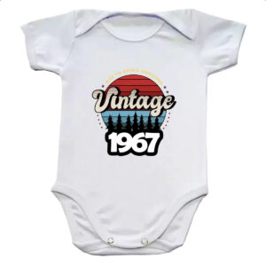 Body infantil Vintage being awesome 1967