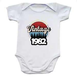 Body infantil Vintage being awesome 1982