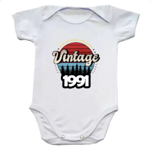 Body infantil Vintage being awesome 1991