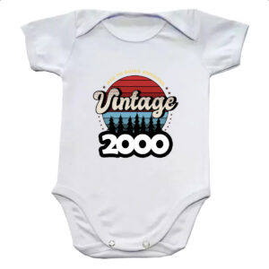 Body infantil Vintage being awesome 2000
