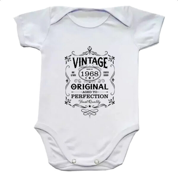 Body infantil Vintage Original 1968