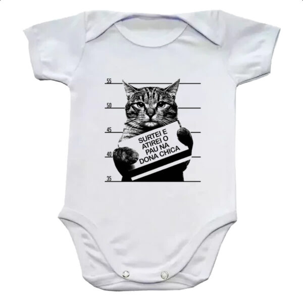 Body infantil Surtei atirei pau dona chica