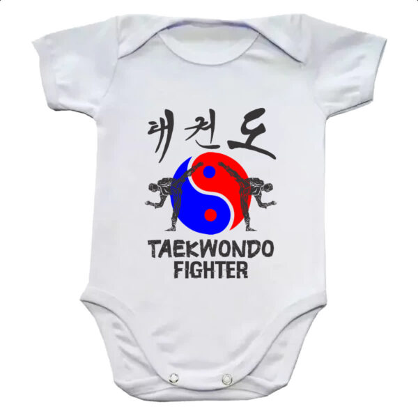 Body infantil Taekwondo Fighter Yin-Yang