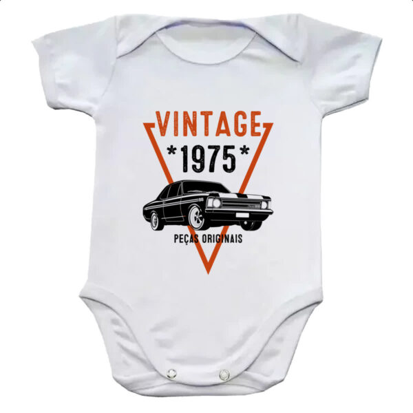 Body infantil Vintage Pecas Originais 1975