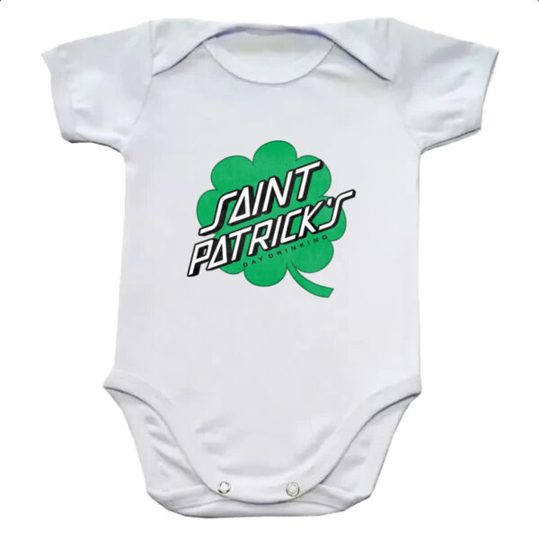 Body infantil St Patricks Day drinking