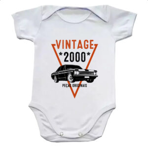 Body infantil Vintage Pecas Originais 2000