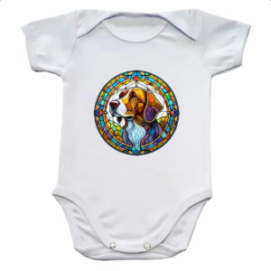 Body infantil Vitral Cachorro
