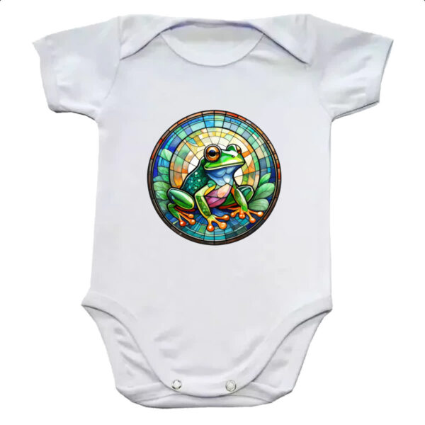 Body infantil Vitral Sapo