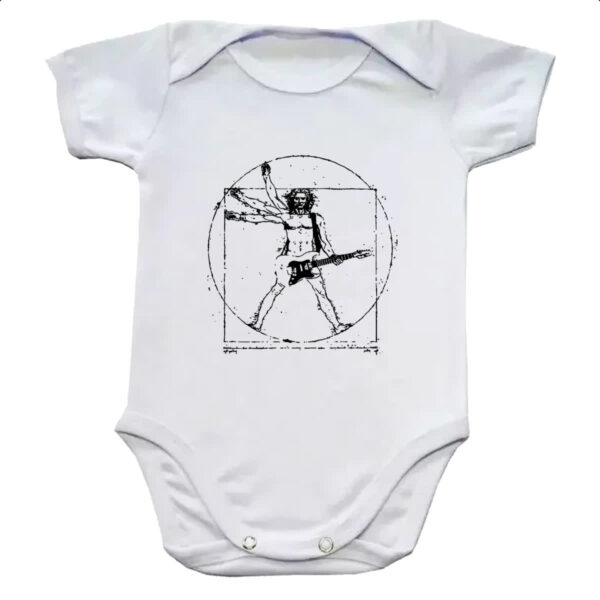Body infantil Vitruvian Rock Star