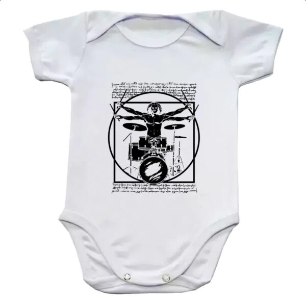Body infantil Vitruvian baterista