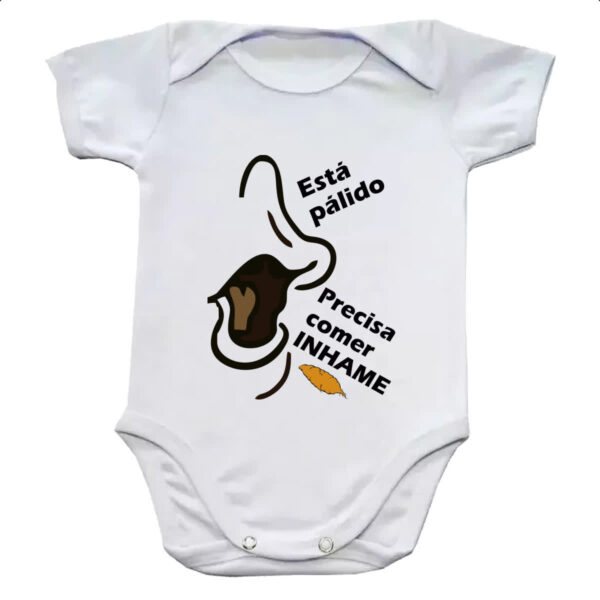 Body infantil Vovo juju comer inhame