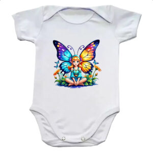 Body infantil Borboleta elfo fofinha