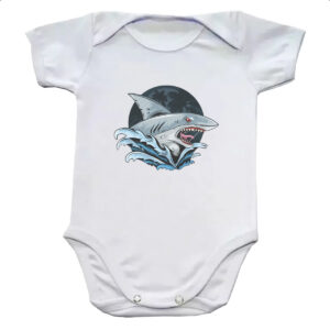 Body infantil Tubarao de Malibu