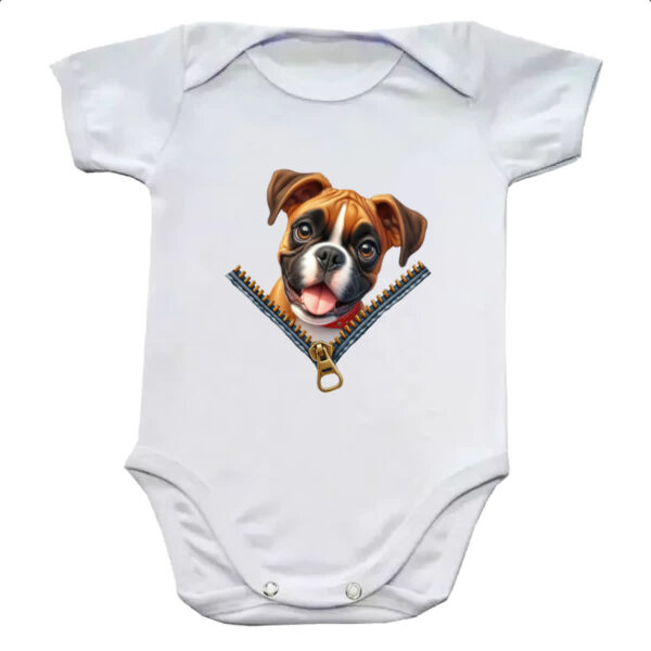 Body infantil Boxer no Ziper