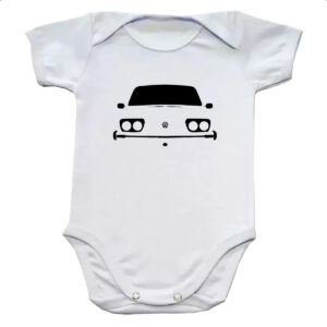 Body infantil Brasilia silhueta