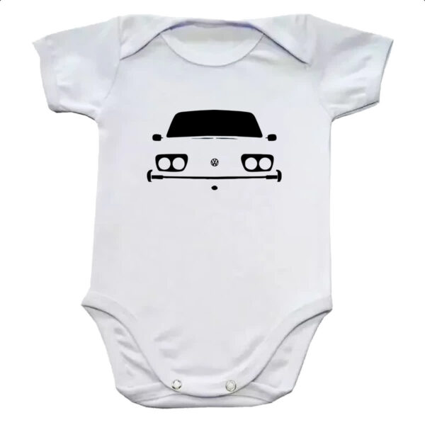 Body infantil Brasilia silhueta