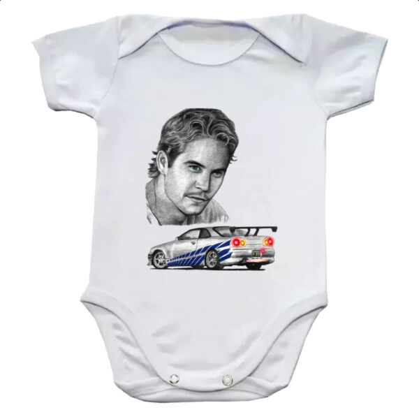 Body infantil Brian Skyline GTR Grafite