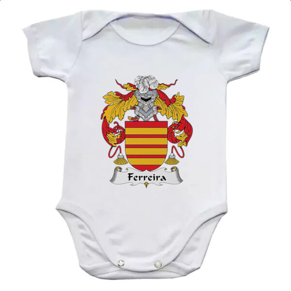 Body infantil Brasao Familia Ferreira