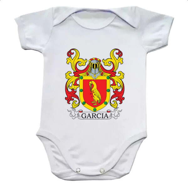 Body infantil Brasao Familia Garcia