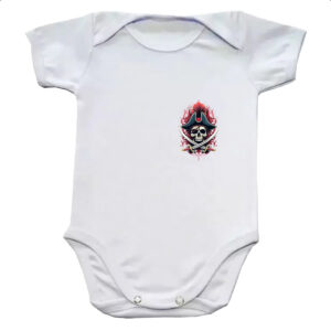 Body infantil Brasao pirata 02