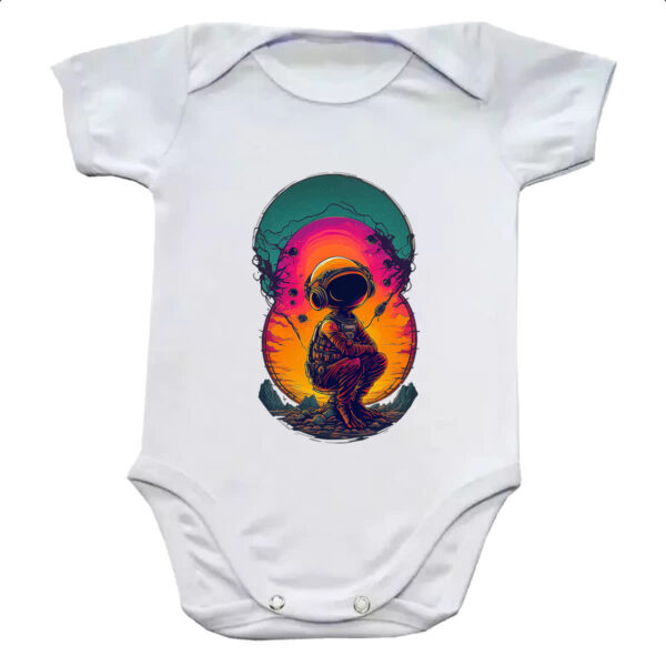 Body infantil Astronauta relaxamento lunar