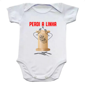 Body infantil Carretel perdi a linha