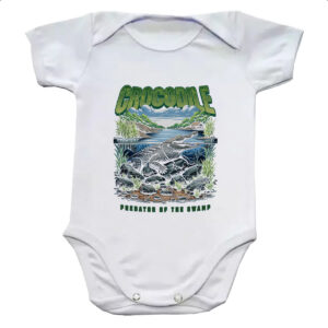 Body infantil Crocodilo do pantano