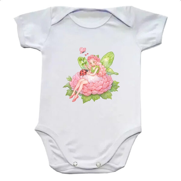 Body infantil Fada e Joaninha