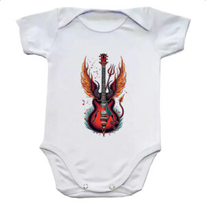 Body infantil Guitarra demoniaca