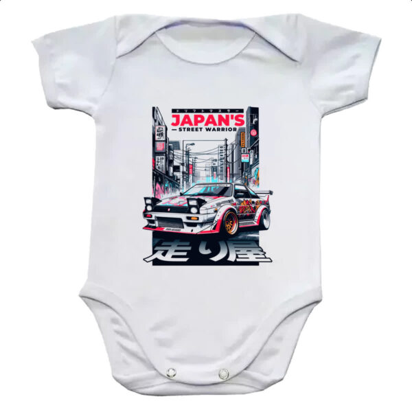 Body infantil Japan Street Warrior
